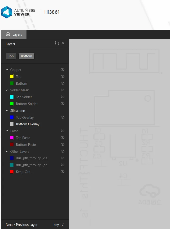 bottom overlay